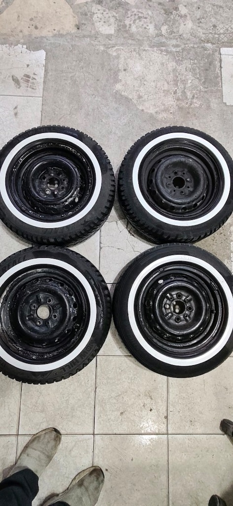 13 kara jant 4x98 lastik kapak yanak set lastikler kışlık - 7