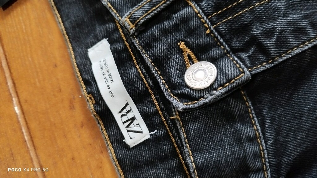 #Zara kot pantolon Eni 42 Boyu 106 Paça 23??BÜYÜK KIŞ İNDİRİMİ - 5