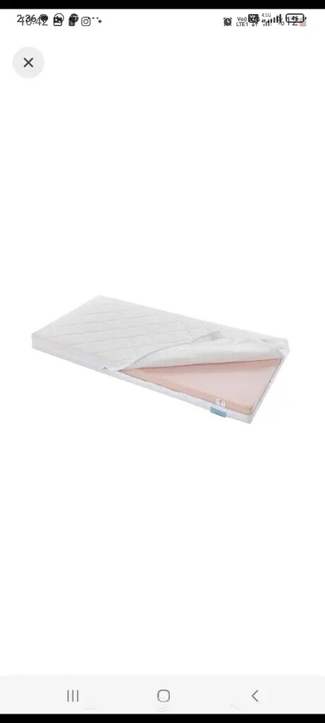 Yatas Bedding Twiny 60x120 Bebek Yatagi 2 yonlu - 4