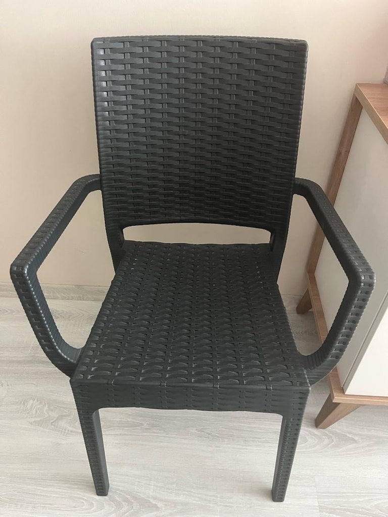 Mandella Elit Rattan Bahçe/Balkon Masa Takımı 90x90 | 4 Sandalyeli - 11