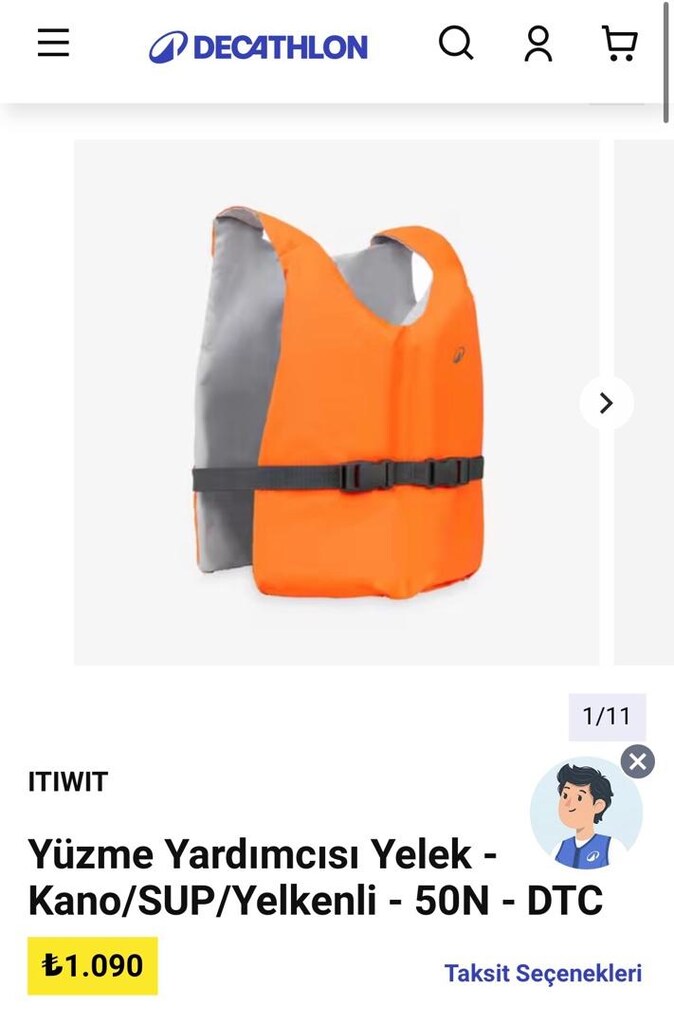 Seaflo Kano ve Decathlon ekipmanları - 3