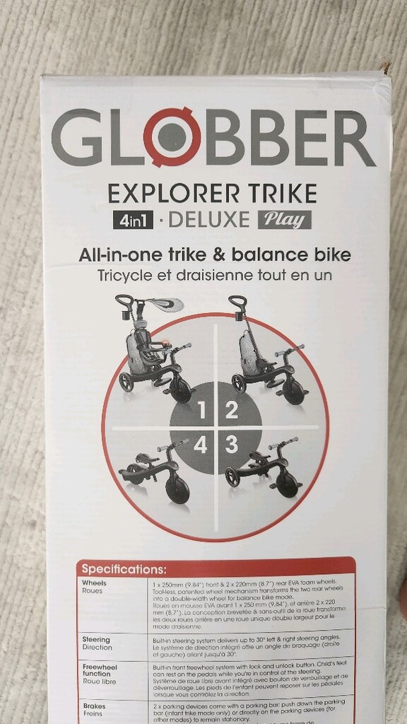 Globber Explorer 4in1 Deluxe Play Bisiklet - 4