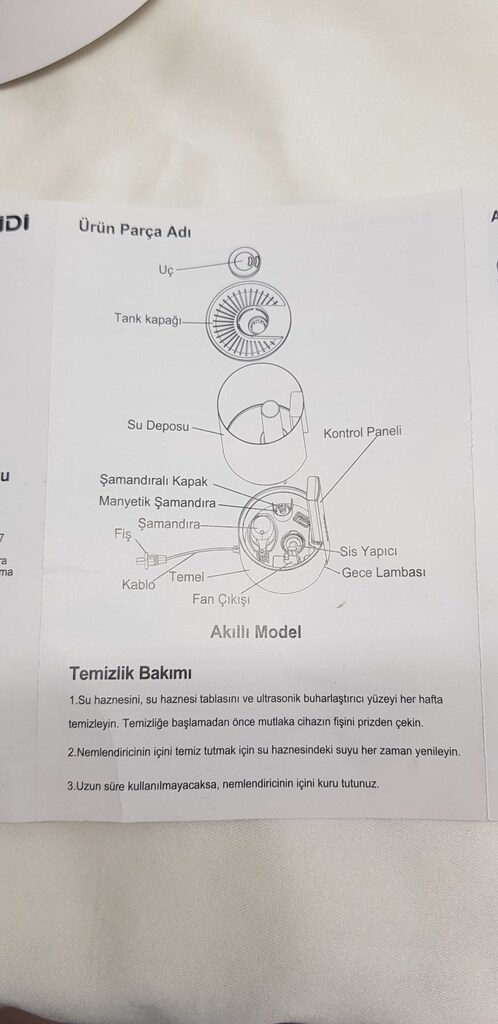 ULTRASONİK NEMLENDİRİCİ CİHAZ - 14