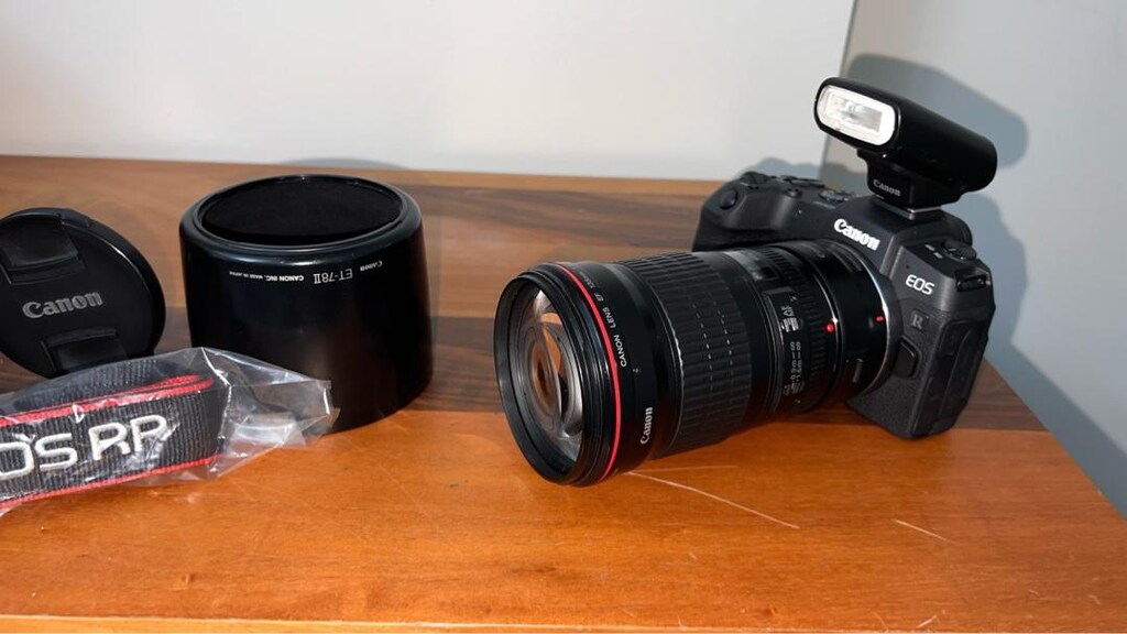 canon eos rp 132 L mm f2 - 7
