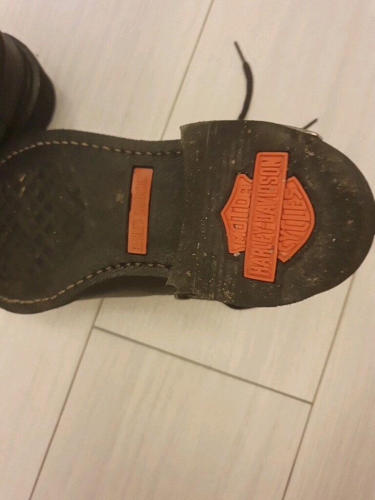 orjinal harley dawidson kadın bot - 5
