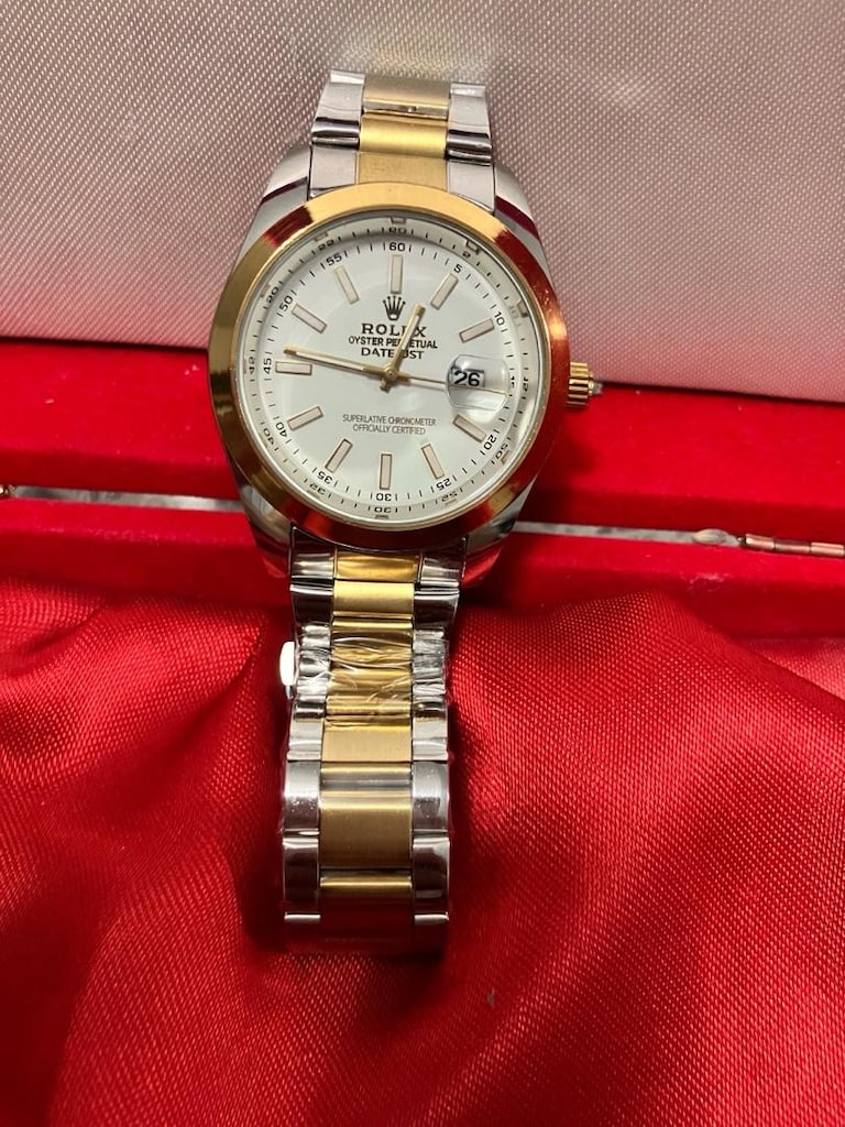Rolex Datejust İki Renkli yarı otomatik erkek kol saati… - 5