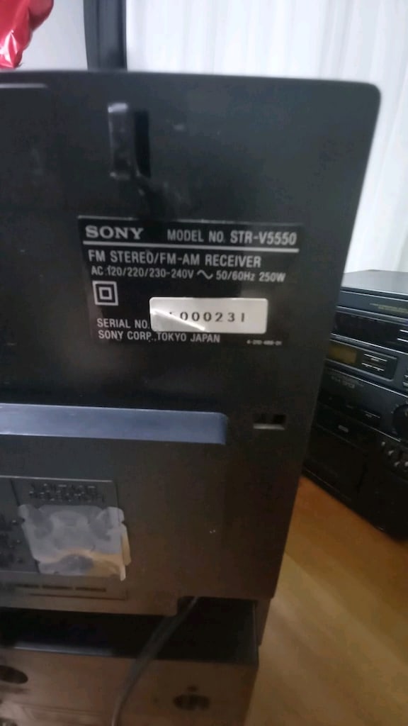 SONY STR-V5550 MÜZİK SETİ GÖVDE - 9