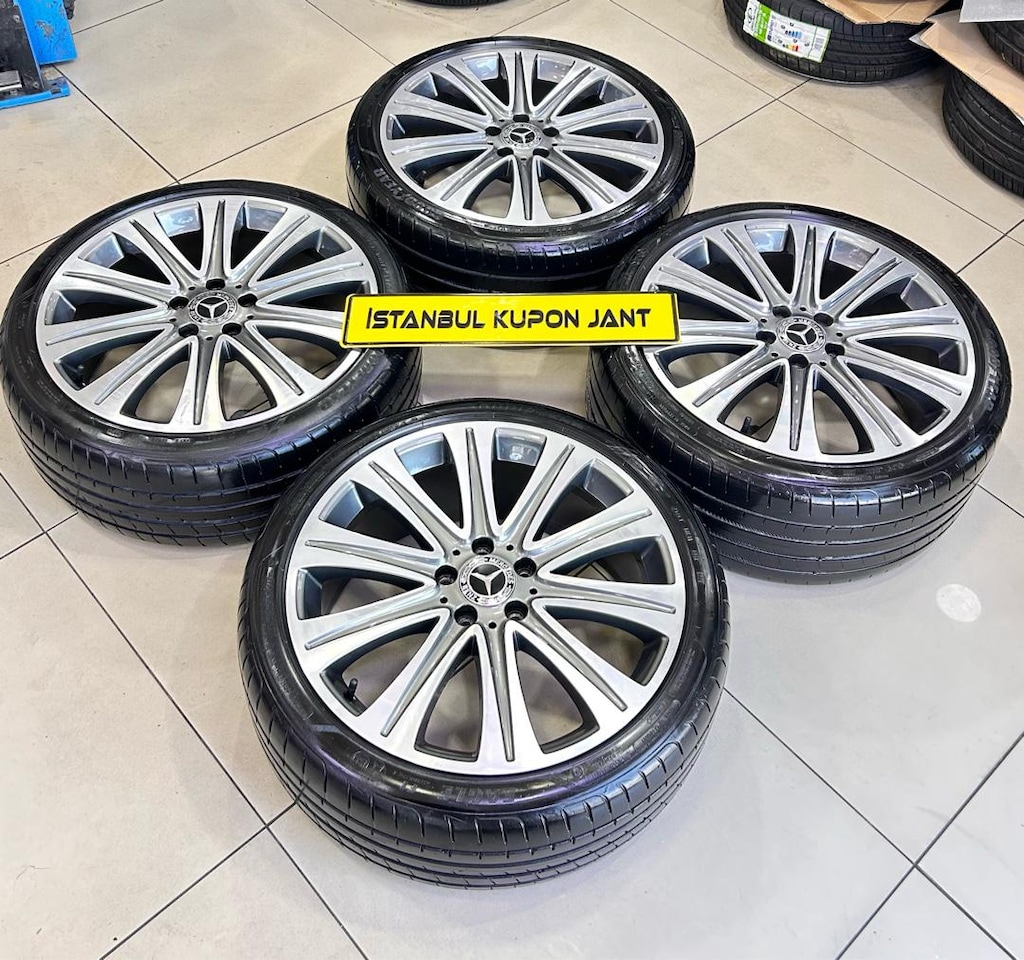 19 İNÇ ((ORJİNAL)) MERCEDES GERMANY JANT LASTİK TAKIMI 5x112 SET - 3