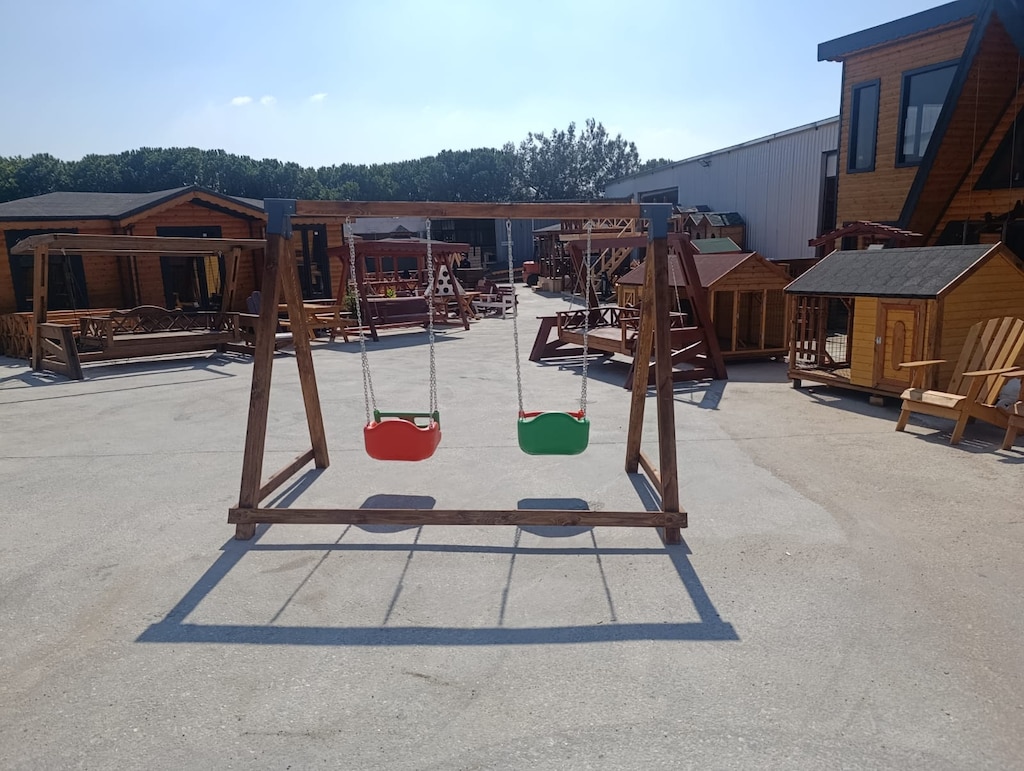 Katlanır ahşap sandalye ADRİONDACK ATEŞ ÇUKURU SANDALYESİ - 8