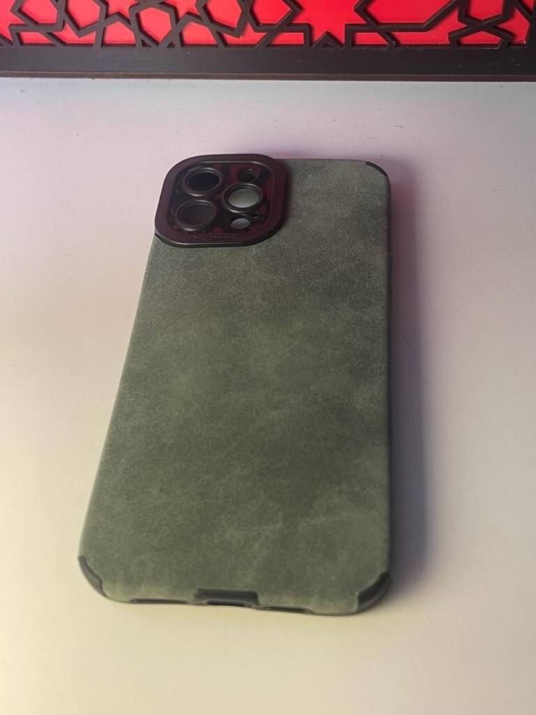 iPhone 12 Pro Max Kadife Telefon Kılıfı - 5