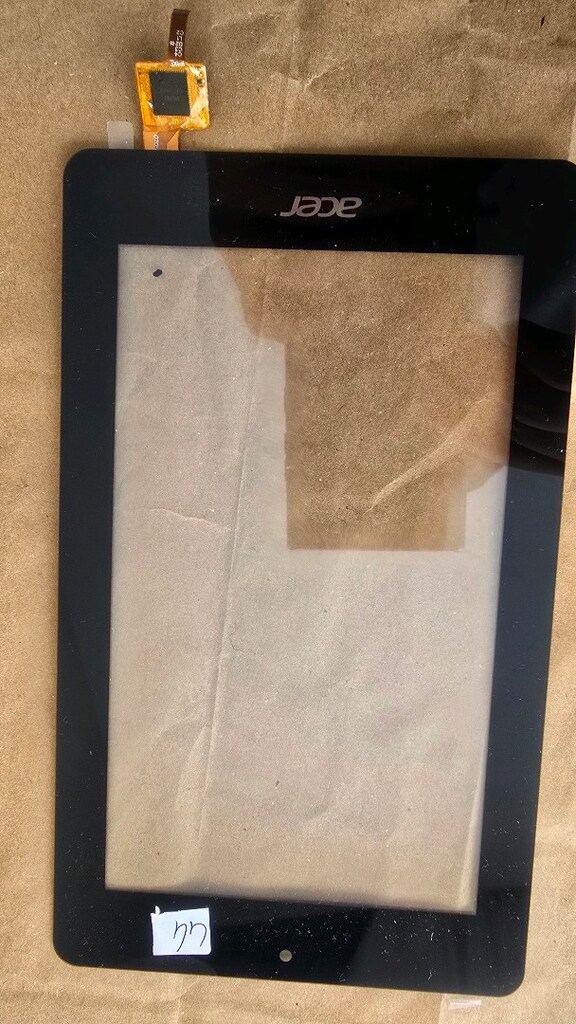 JXM12-13010971 / 070GFF07 V3 KM kodlu tablet Dokunmatik ekran modülü - 4