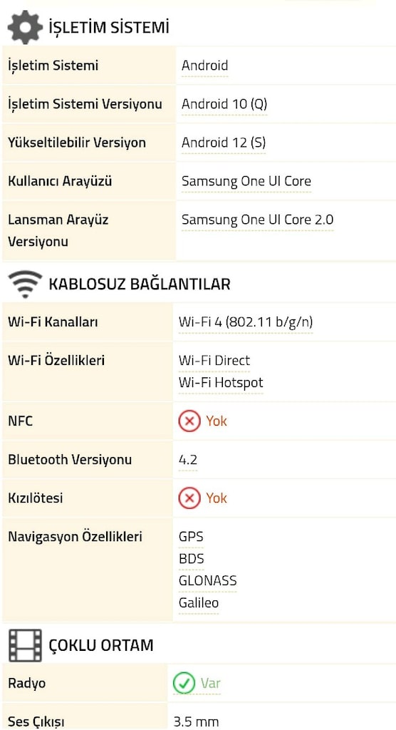 SAMSUNG A01 16 GB,Mavi Renkli( yaşlılar ve sosyal medya sevmeyenler) - 15