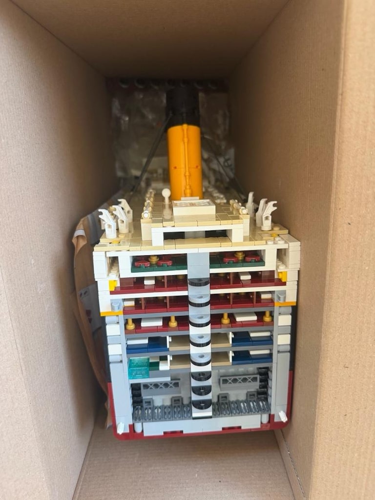 titanic 9090 parça lego - 3