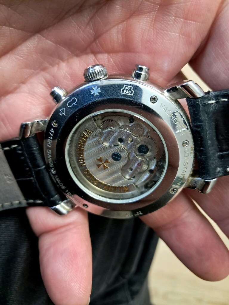 Vacheron Constantin otomatik mehtaplı pompalı erkek kol saati - 5