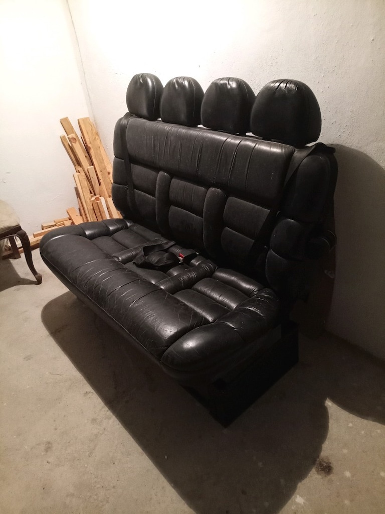 mersedes vip arka 3 lü deri koltuk uzunluk ölçüsü 125 cm - 4