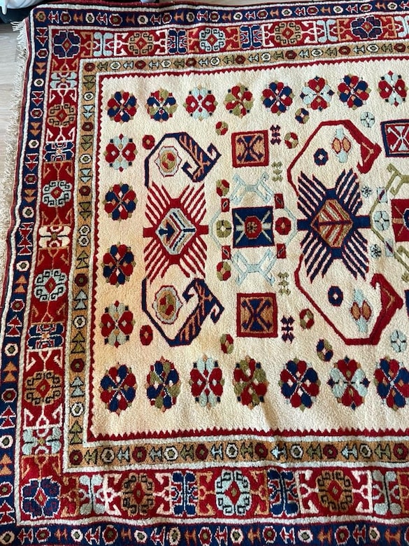 ORJİNAL EL DOKUMA SİMAV YÜN HALISI - 2