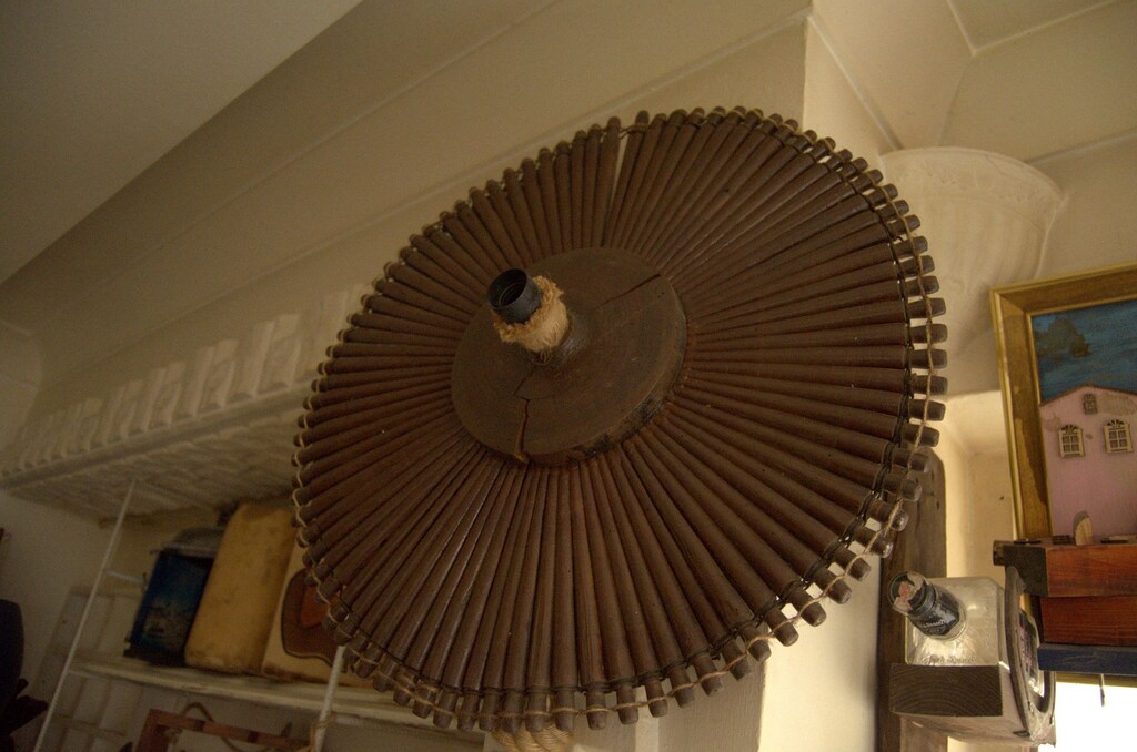 Antika Çıkrık (Dededen) Lamba - 12