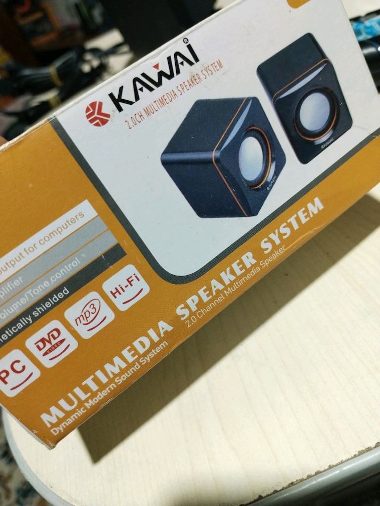 YENİ KUTUSUNDA KAWAİ MARKA MİNİ USB İLE ÇALIŞAN BİLGİSAYAR HOPARLÖRÜ - 3