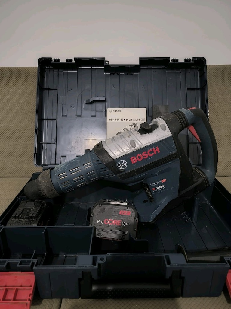 BOSCH PRO GBH 18V-45 C Akülü SDS max Kırıcı-Delici - 2