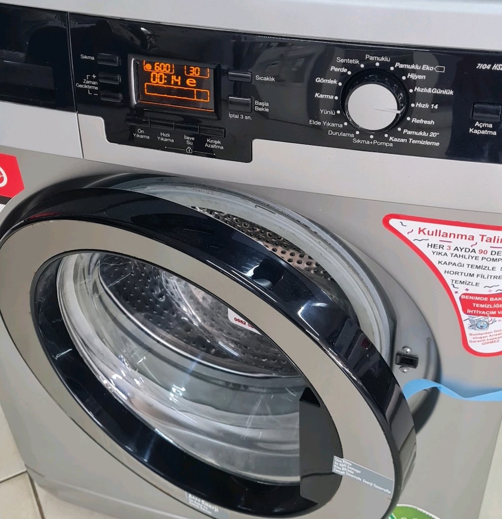 7 kg ARCELİK ÇAMAŞIR makinesi GARANTİLİ teknik servisten - 5