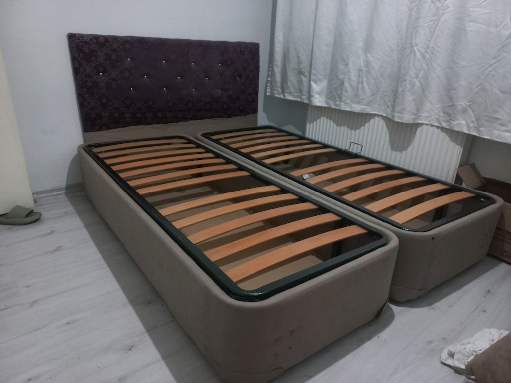 Çift kişilik baza başlık yatak - 3