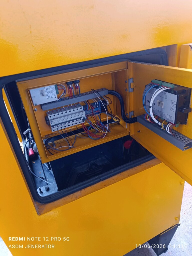 ASOM ORİJİNAL PERKİNS 46KVA FULL OTOMATİK DİZEL JENERATÖR KİRALIK - 4