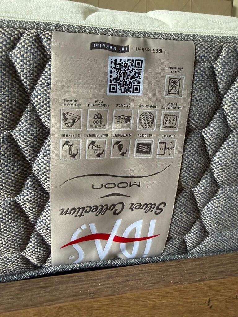 enza mobilya baza + yeni yatak + 2 komodin - 5