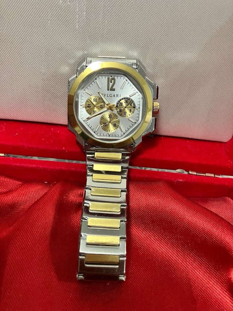 Bvlgari Octo Finissimo İki Renkli Çelik erkek Saat … - 6