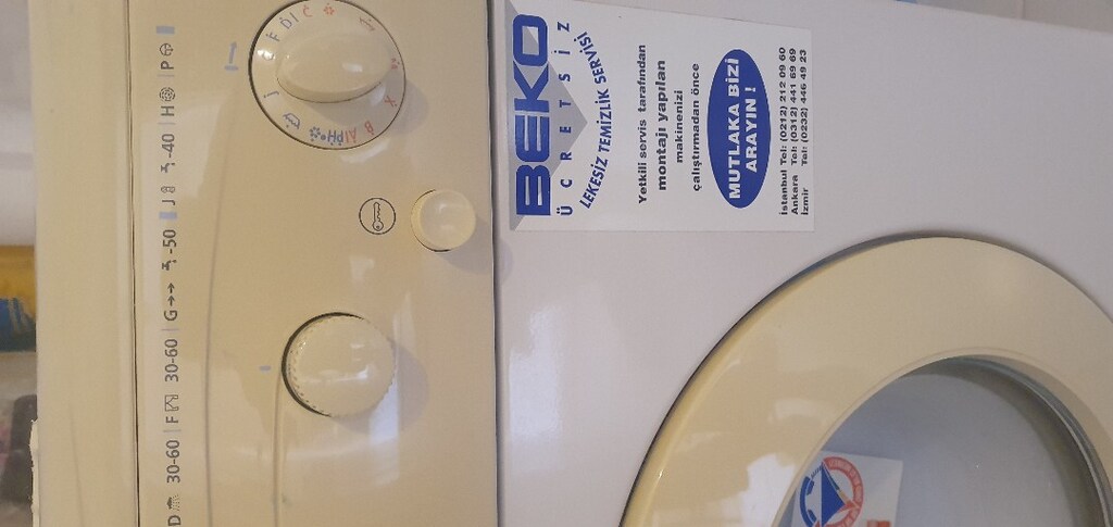 Beko 2312 CY Model Çamaşır Makinesi - Çalışır Durumda! - 7