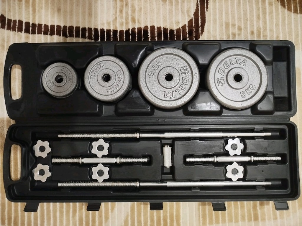 Delta Deluxe 50 Kg Döküm Ağırlık Seti - 6
