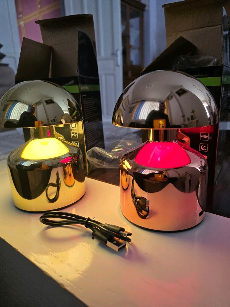 led şarj lı özel tasarım aydınlatma - 6