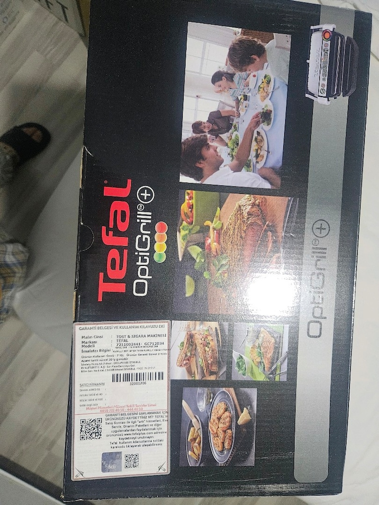 Tefal tost makinesi sifir kapali kutu - 2