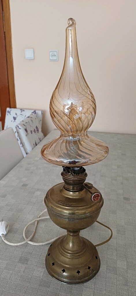 LAMBA OSAMLI ORJINAL BAKIR İSLEMELİ YAZISI DAMGASI MEVCUT LAMBA - 8