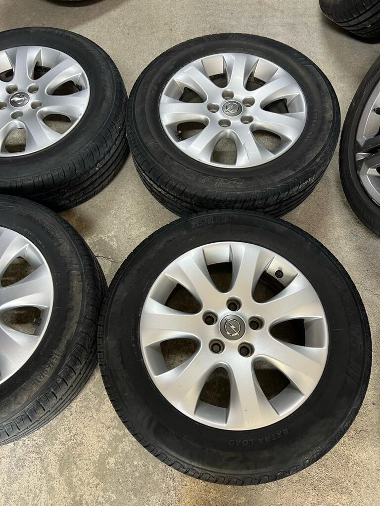16 inç 5x115 opel orjınal jant lastik - 2