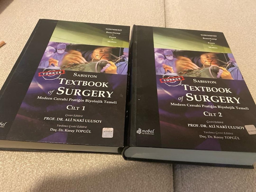 sabiston türkçe textbook 2 cilt - 2