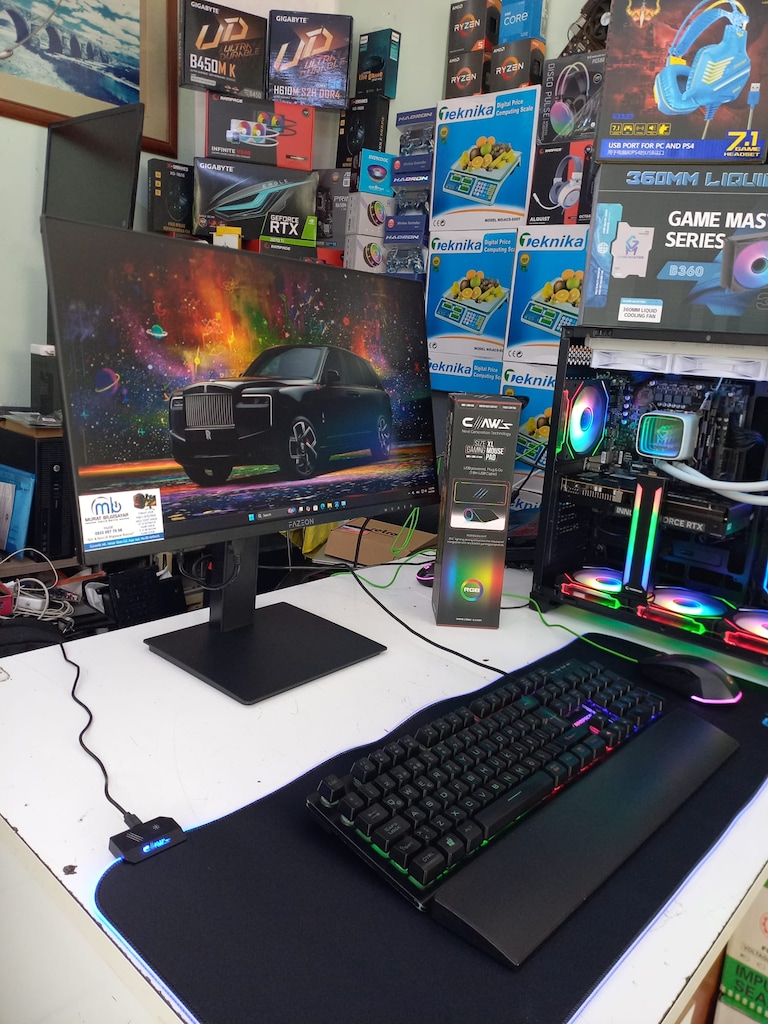 NOKTA HATASIZ!!! RAMPAGE İ5 12 NESİL 32 GB RAM RTX 5060 165 HZ - 7
