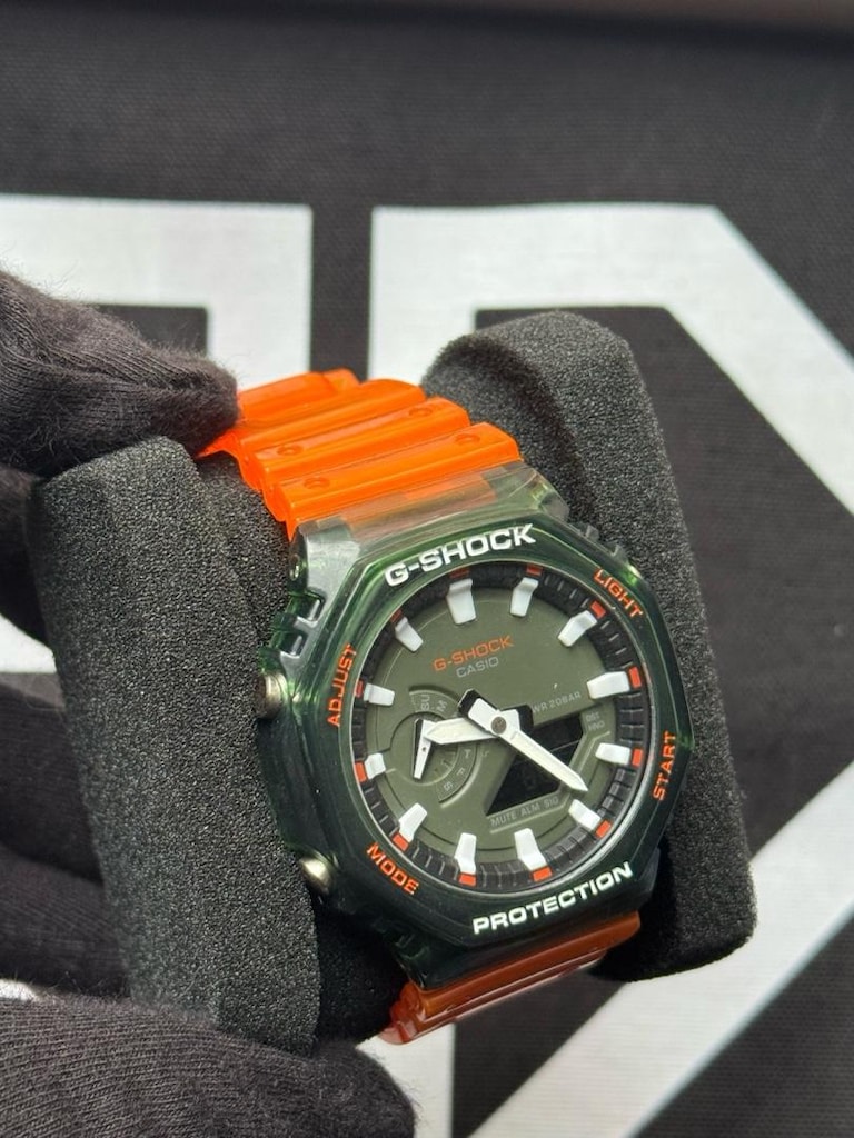 G-Shock Turuncu Şeffaf - 3
