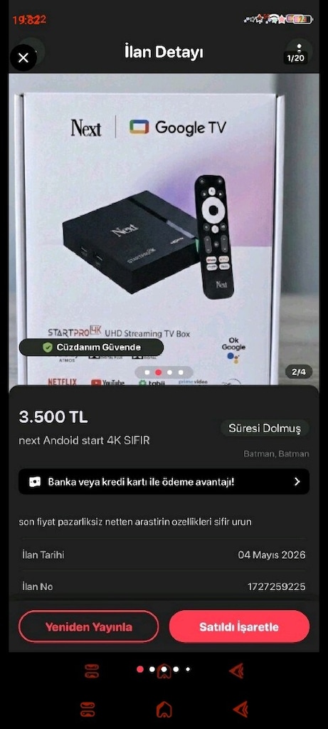 modem uydu vantilator powerbank SIFIR - 14