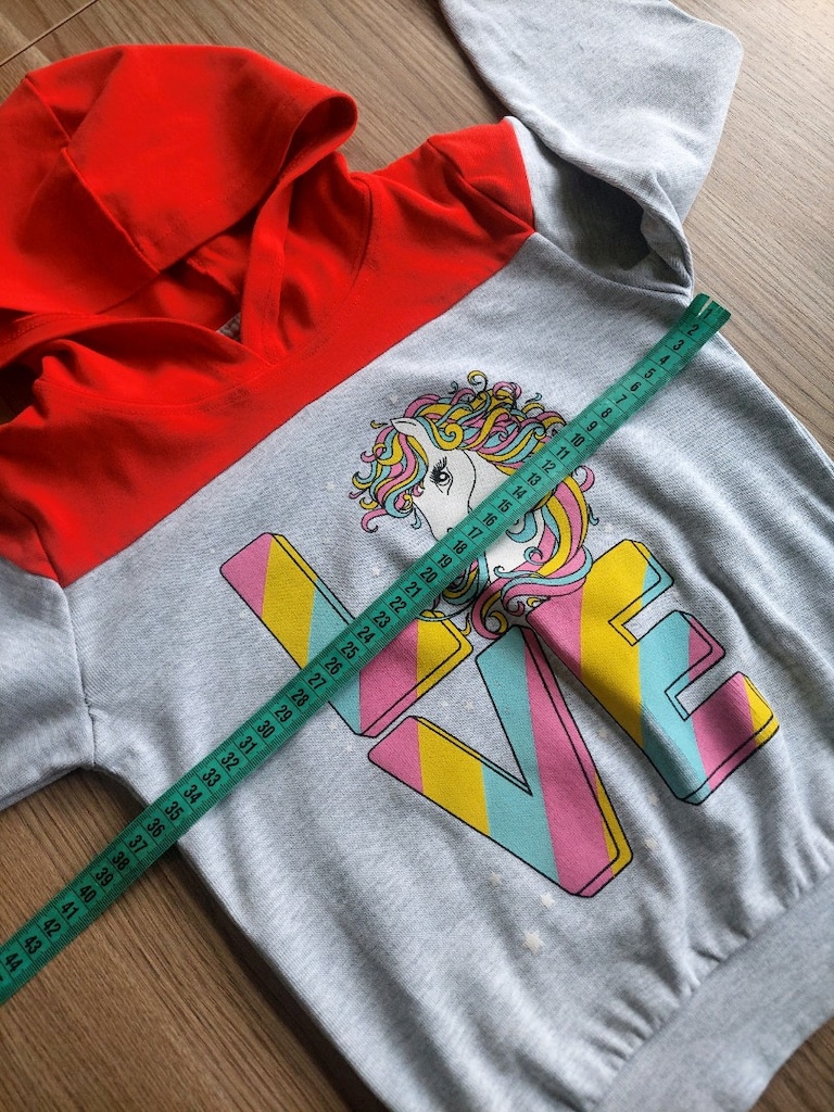 DİSNEY unicorn- yazı desenli sweatshirt - 12