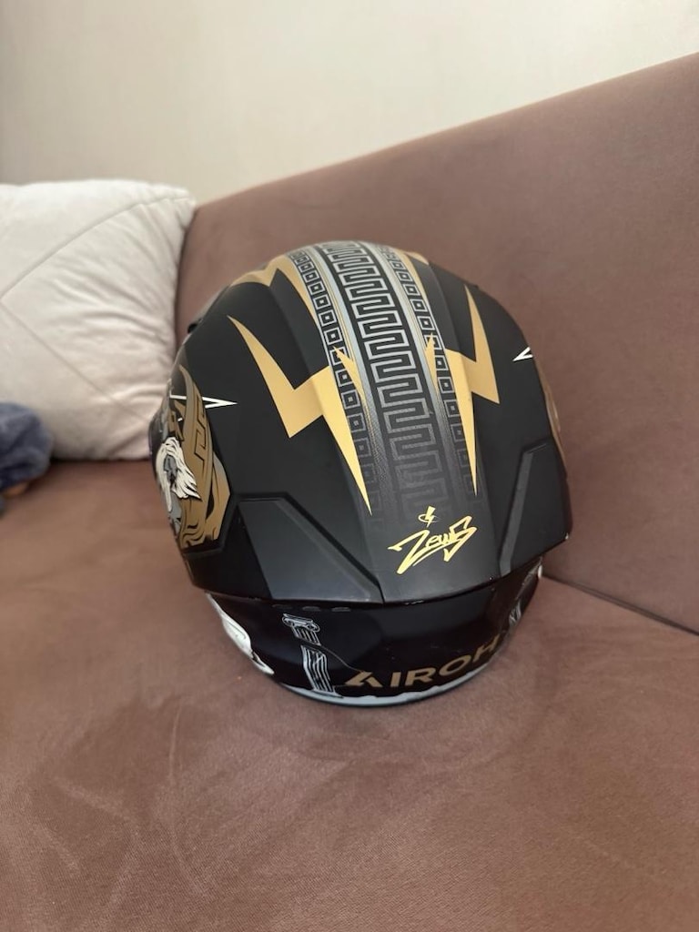 Yeni gibi AIROH CONNOR FULLFACE KASK + HEDİYELİ - 3