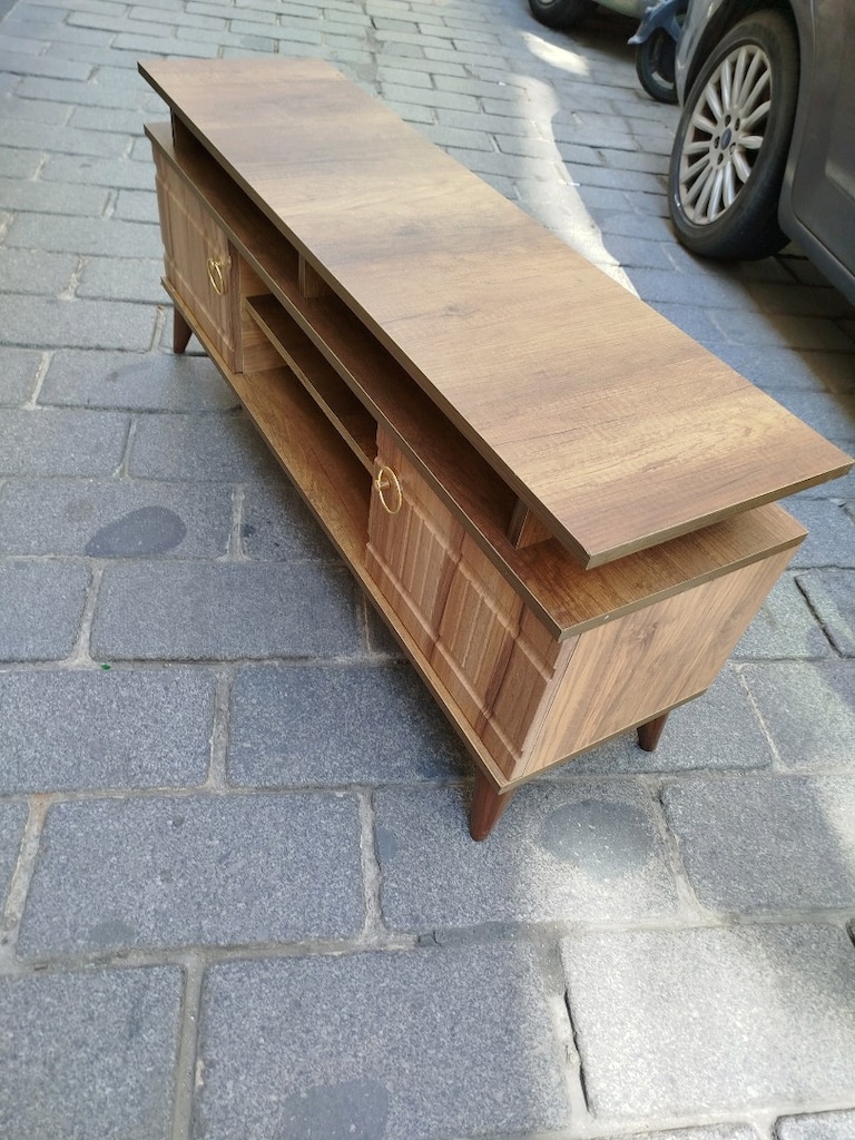 ahşap model tv ünitesi - 7