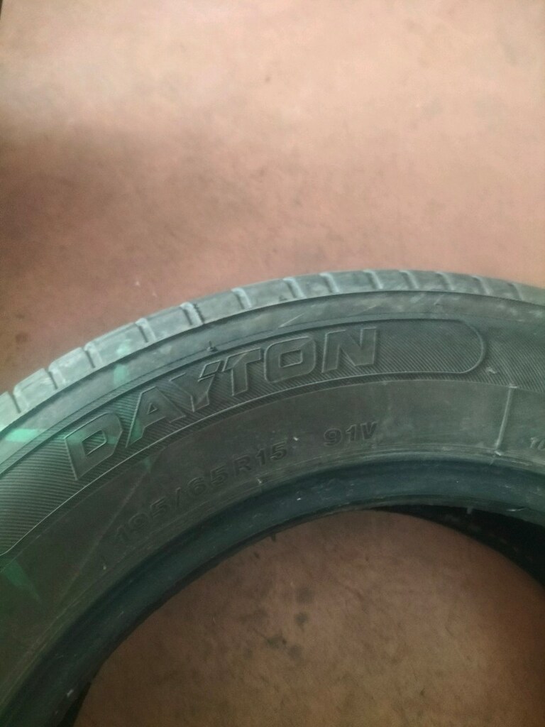 2 adet 195/65R15 yazlık lastikler sıfır gibi - 3