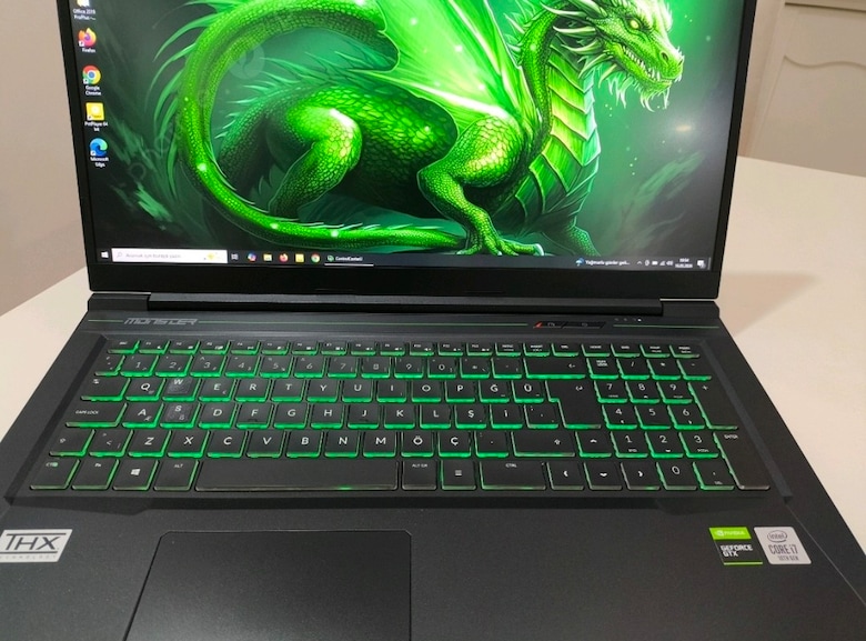 i7 10. Nesil Monster G@ming 17.3 dev ekranlı oyun canavarı laptop - 5