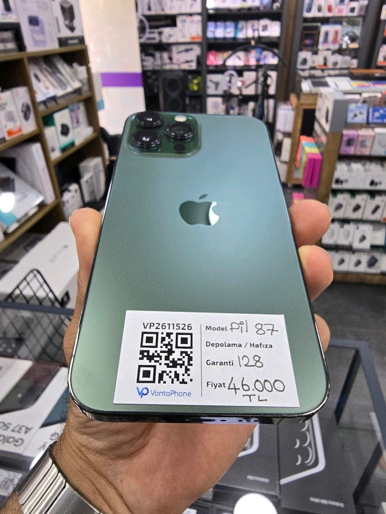 iphone 13 promax 128gb pil 87 takasa açık tertemiz - 3