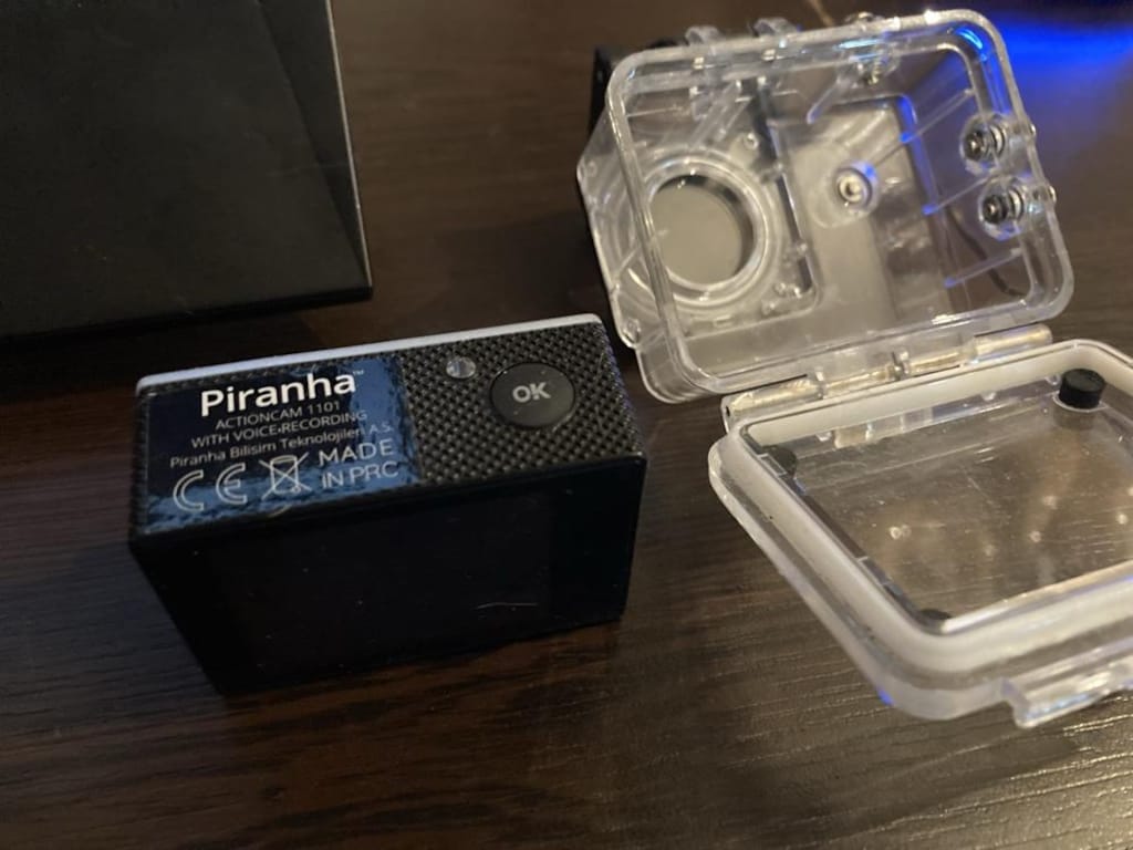 Piranha 1101 HD Aksiyon Kamerası + Sualtı Housing (Pili Sıfır) - 2