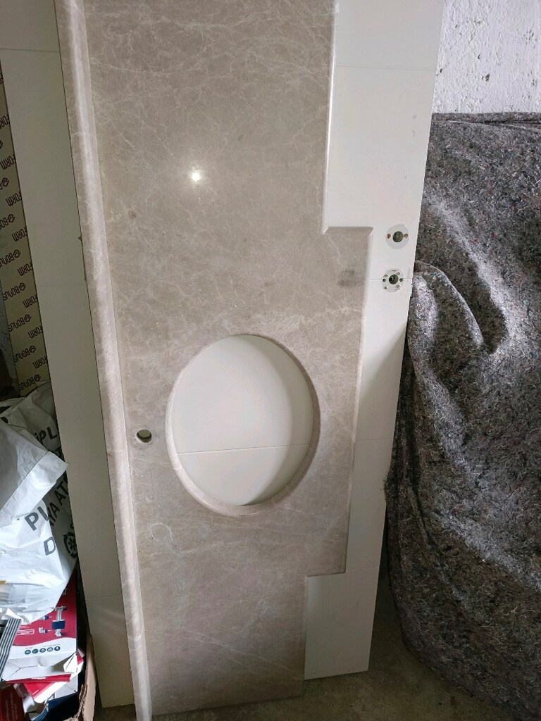 banyo mermer tezgah