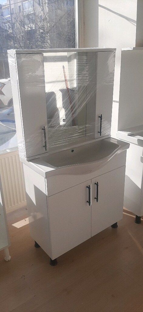 ALT UST 65LIK 80LIK MDF BANYO DOLAPLARI - 7