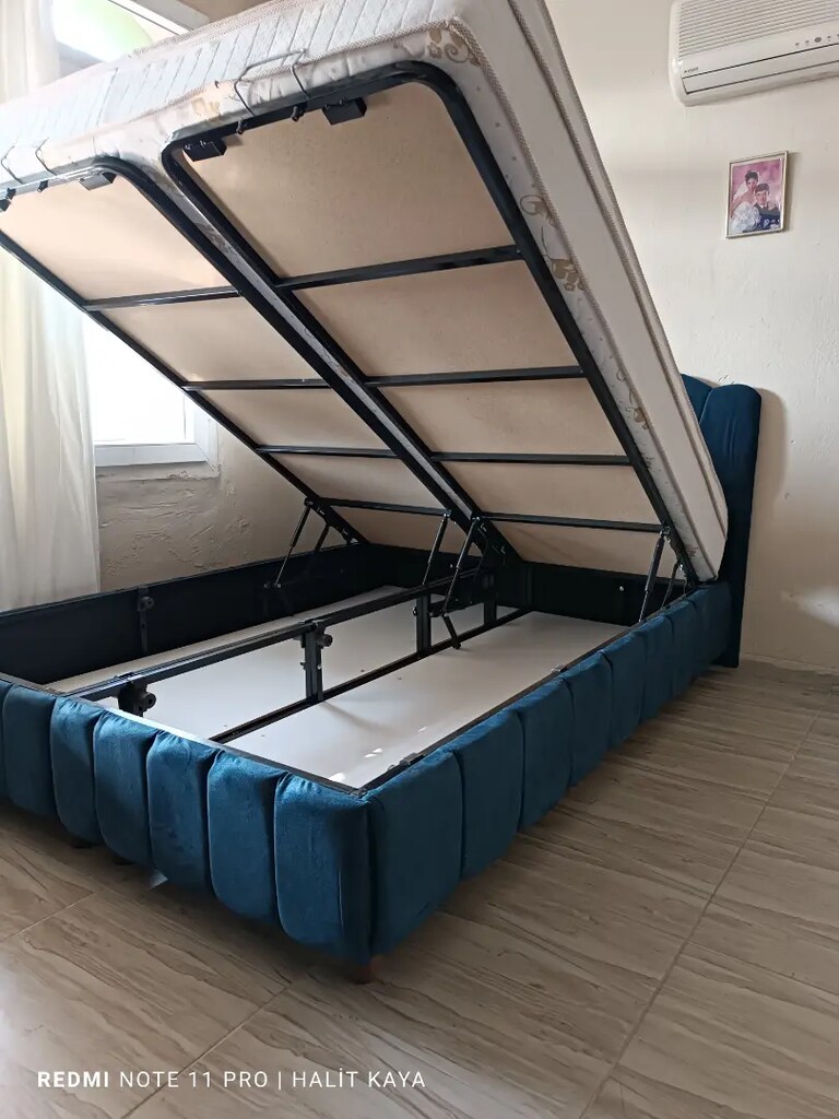 Çift kişilik baza başlık full ortopedik yatak - 2