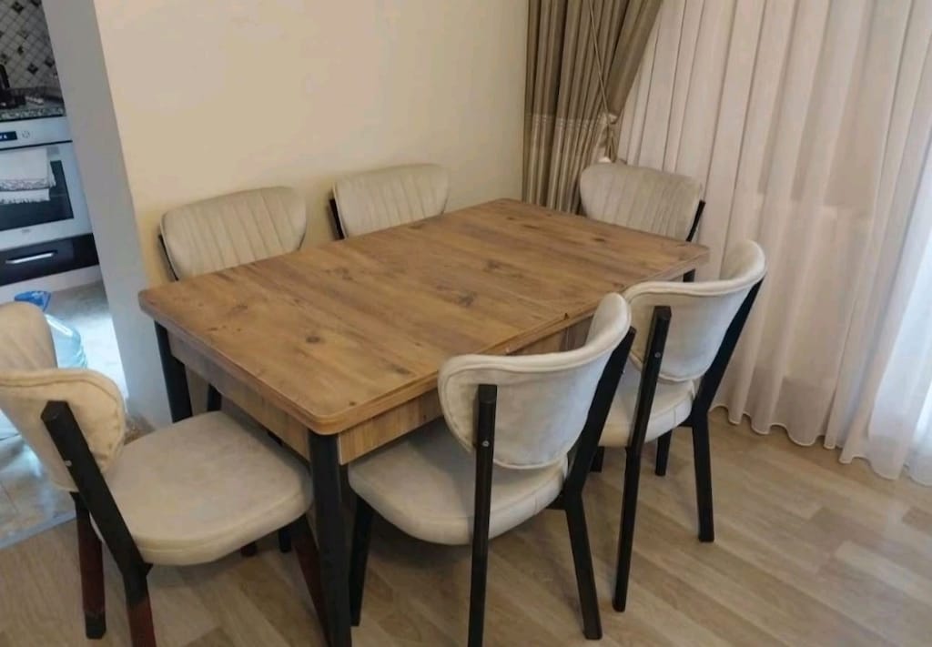 6 sandalyeli masa takımı - 6