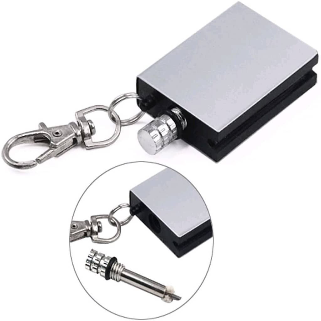 Zippo Benziniyle Çalışan Metal Kibrit Çakmak Kamp Ateş Başlatıcı Magne - 2